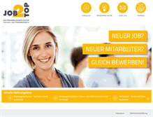 Tablet Screenshot of job2top.de